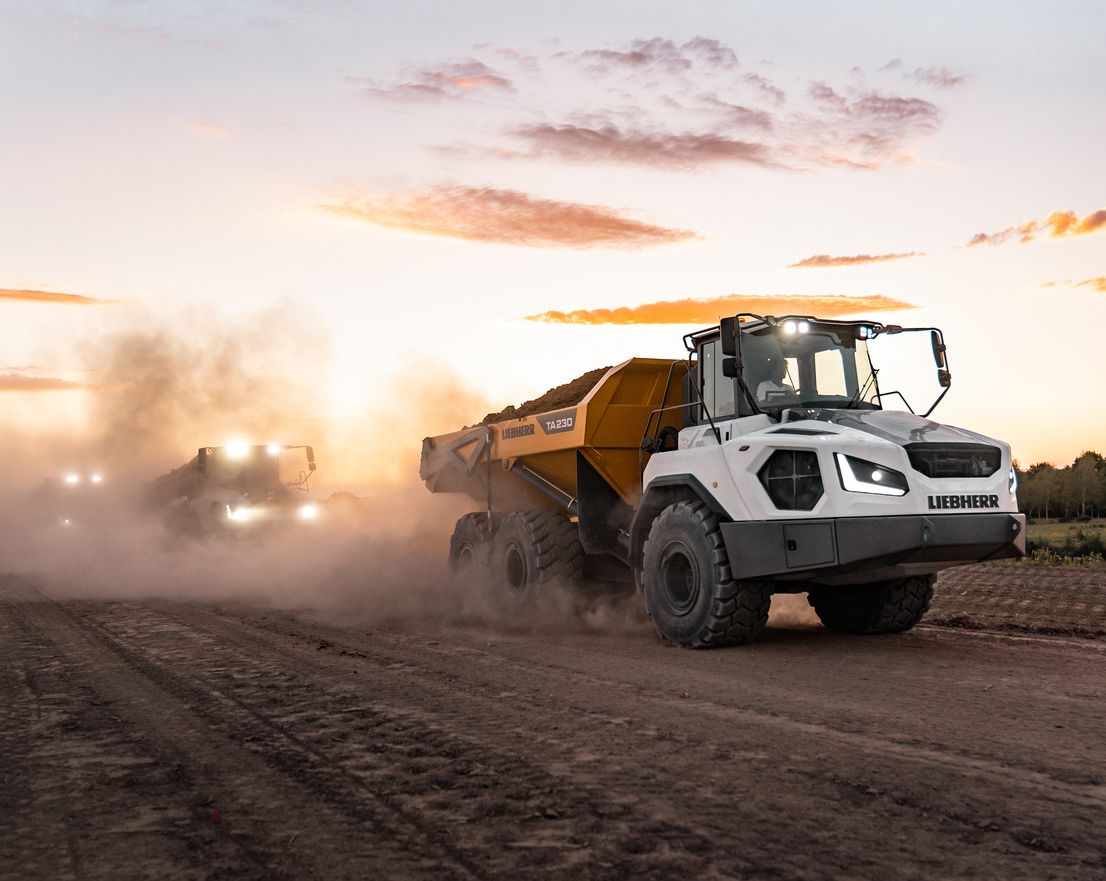 Articulated Dump Truck TA 230 Litronic Liebherr