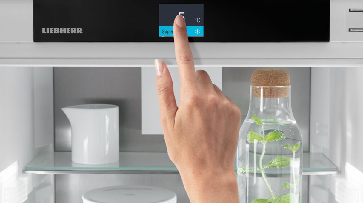 kühlschrank touch display
