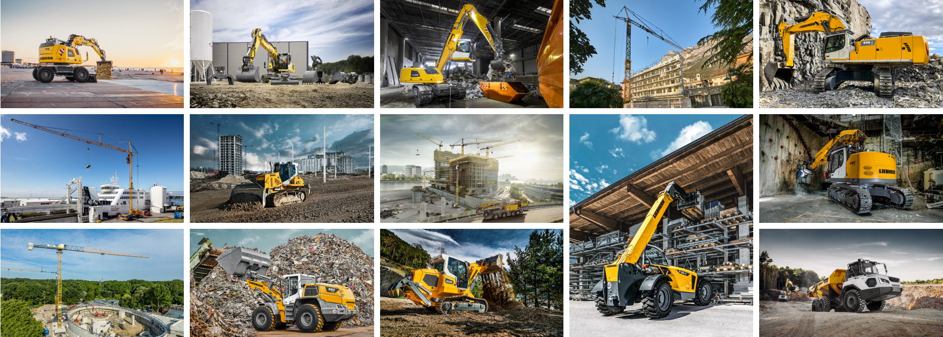 Liebherr Construction Machinery Rental