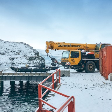 liebherr antarctic crane teaser