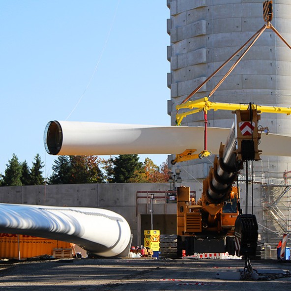 liebherr windmill lift wing