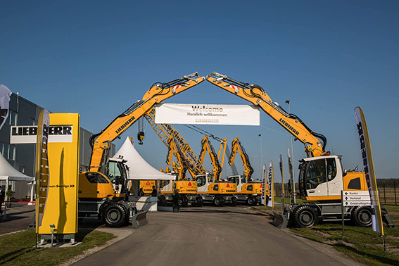 Official opening of Liebherr-Sverige AB's new headquarters in Västerås