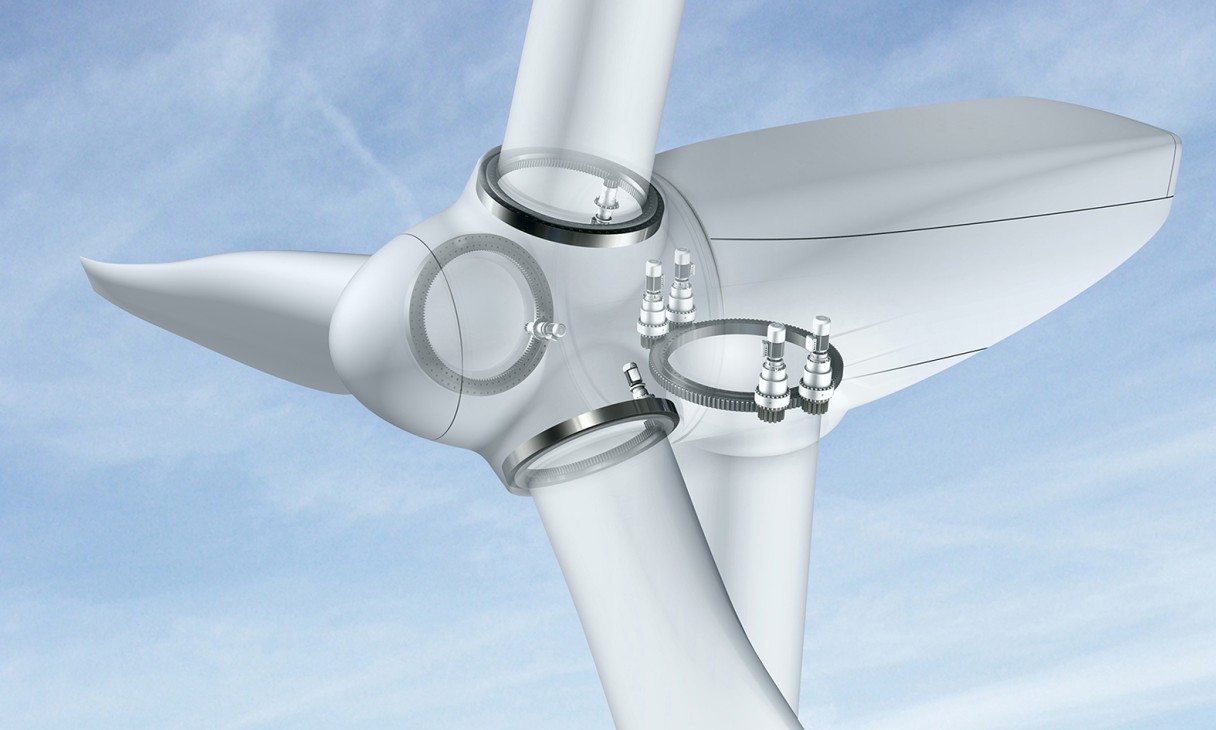 New Liebherr solution for supplying lubrication to adjustment mechanisms in wind energy systems