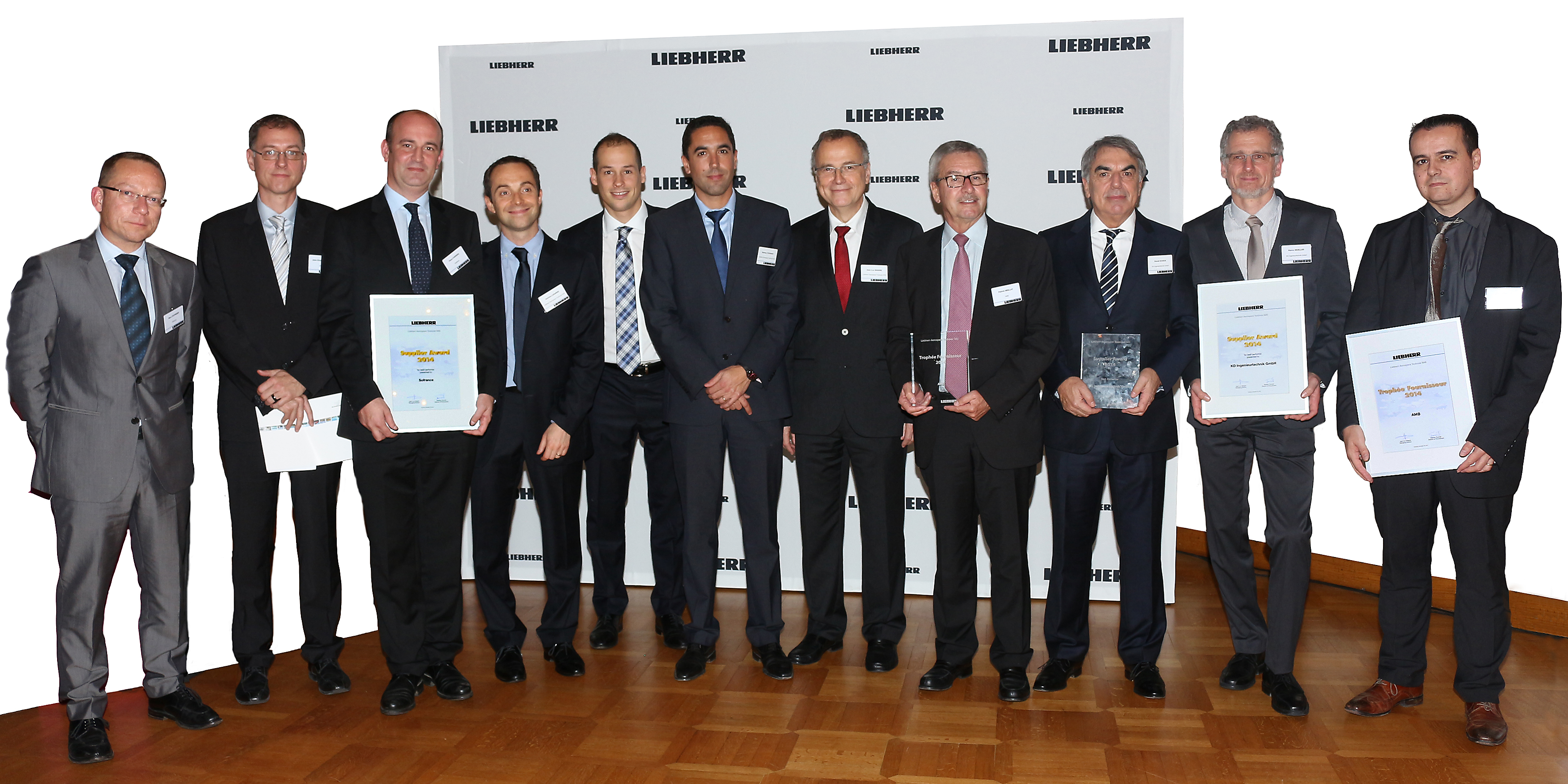 Liebherr-Aerospace rewards its best suppliers