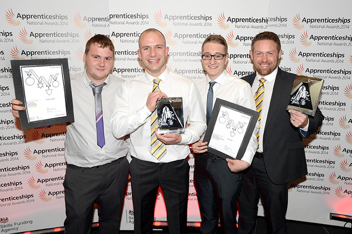 Liebherr-Great Britain Ltd. celebrates success at prestigious apprenticeship awards