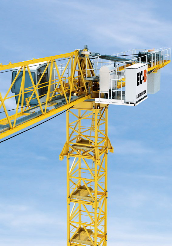 Facelift : la nouvelle grue Flat-Top Liebherr 172 EC-B 8 Litronic