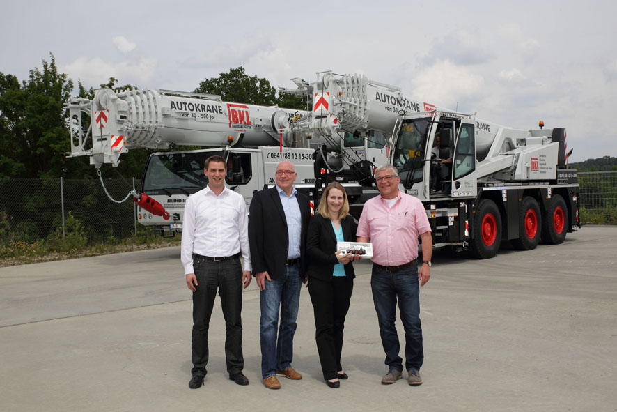 New Liebherr mobile cranes – BKL Baukran Logistik invests in new site