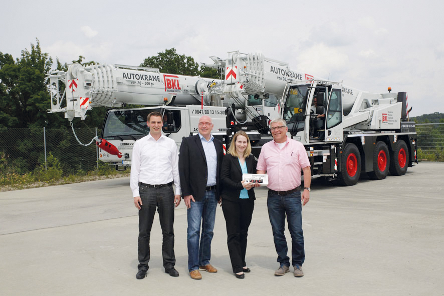 New Liebherr mobile cranes – BKL Baukran Logistik invests in new site