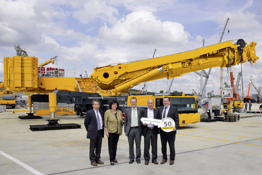 Fifty Liebherr LTM 11200-9.1 mobile cranes sold