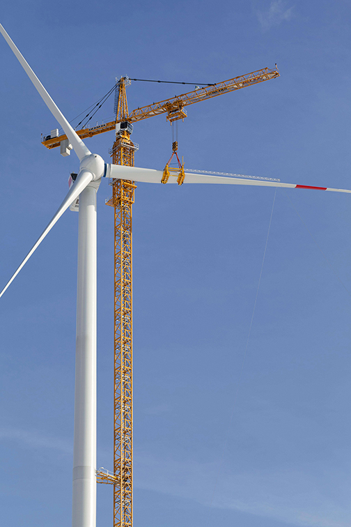 Liebherr auf der WindEnergy Hamburg 2014