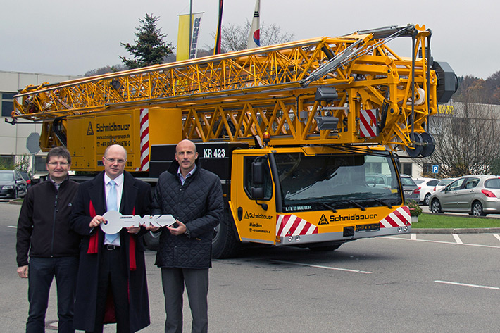Schmidbauer-Gruppe erwirbt vier Mobilbaukrane vom Typ MK 88 und MK 100/110