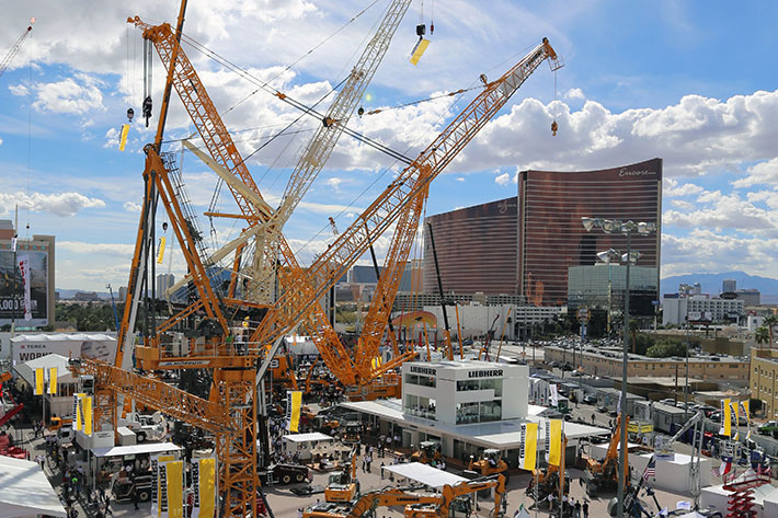 Successful start for Liebherr at Conexpo