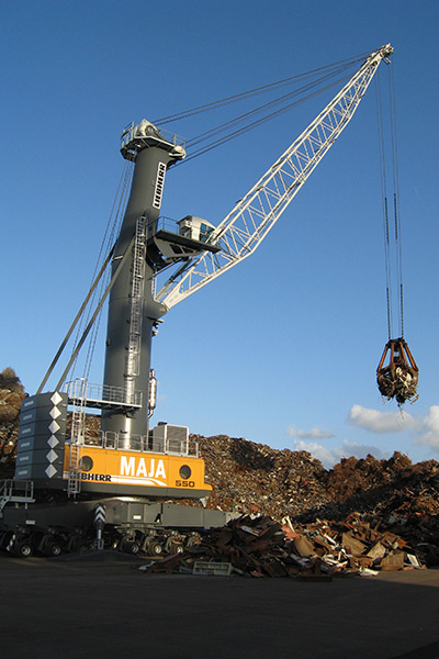 Liebherr's LHM 550 boosts scrap handling capacity in Amsterdam
