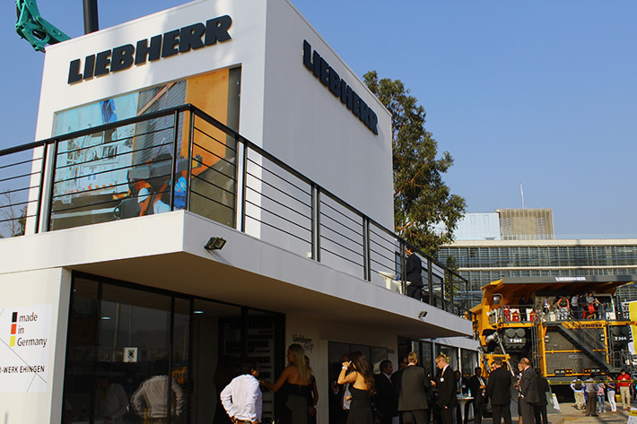 Liebherr Attracts Thousands at Expomin 2014