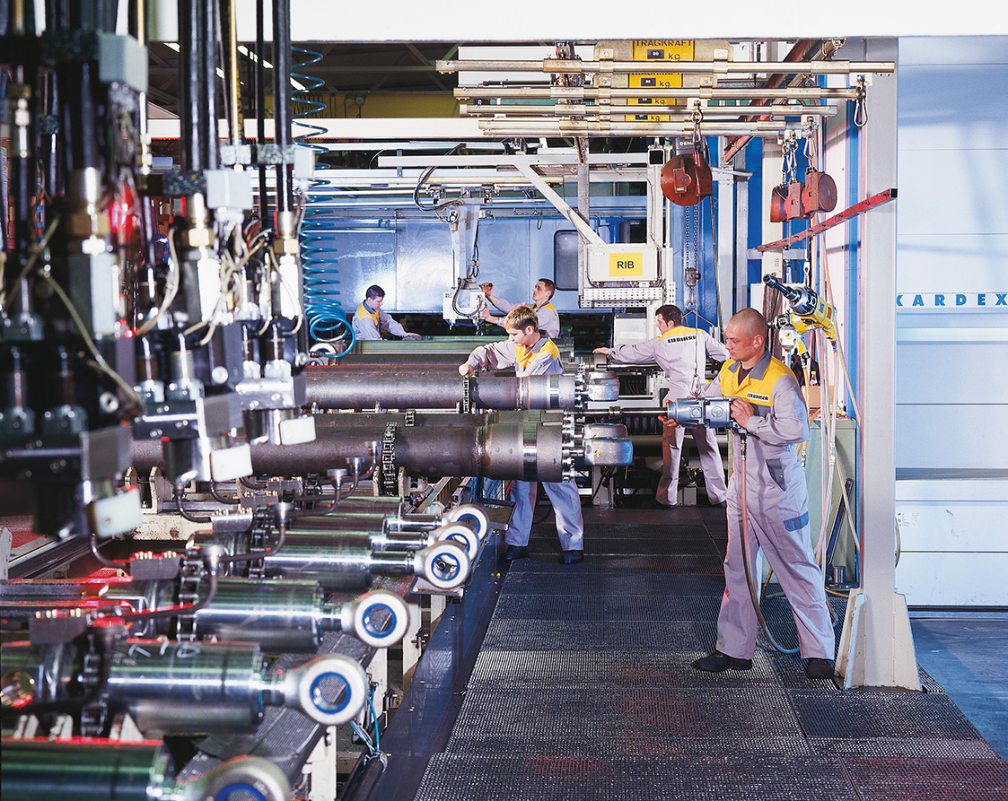Neue Gesellschaft: Liebherr-Components Kirchdorf GmbH für Hydraulikzylinderbereich der Firmengruppe zuständig