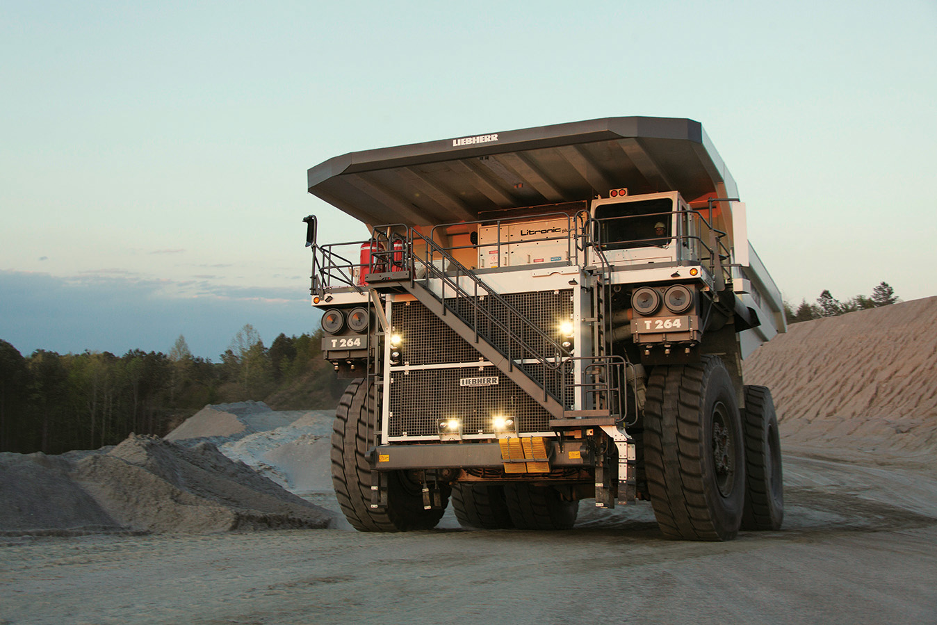 The Liebherr T 264 Receives a 2013 Mining Magazine Award