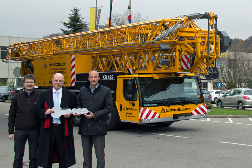 Schmidbauer-Gruppe erwirbt vier Liebherr-Mobilbaukrane