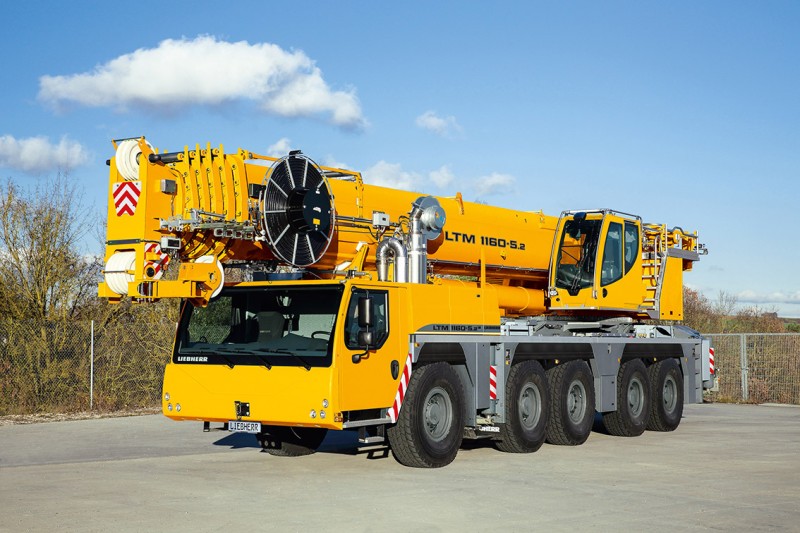Liebherr to unveil its new LTM 1160-5.2 five-axle Mobile Crane at