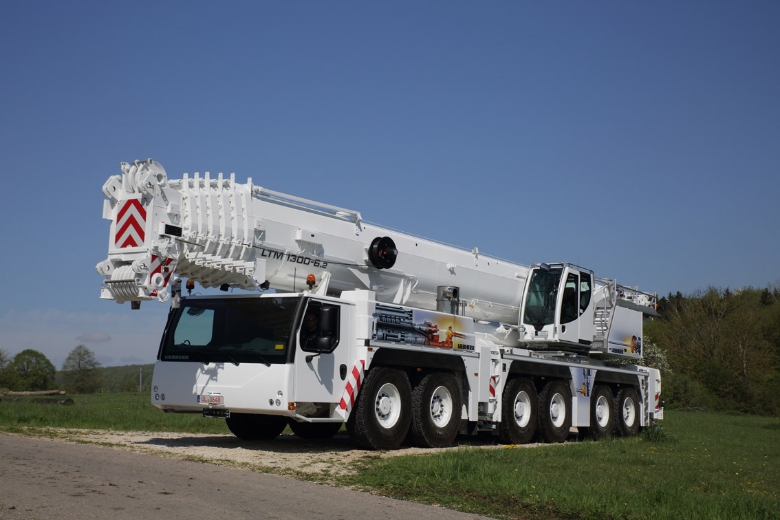 Liebherr to Present its LTM 1300-6.2 Six-Axle Mobile Crane in Bern