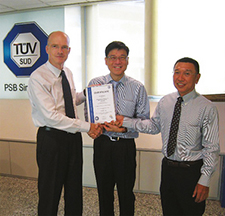 Liebherr-Aerospace Singapore Receives DIN EN ISO 14001 Certificate