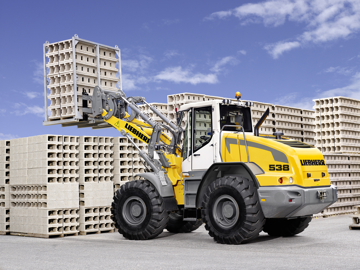 Liebherr Wheel Loaders at MaskinExpo 2014