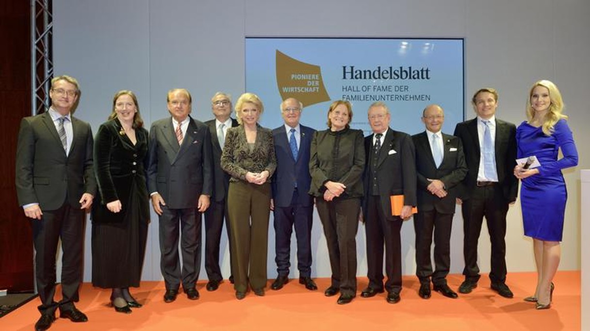 Hans Liebherr posthum in die Hall of Fame der Familienunternehmen aufgenommen