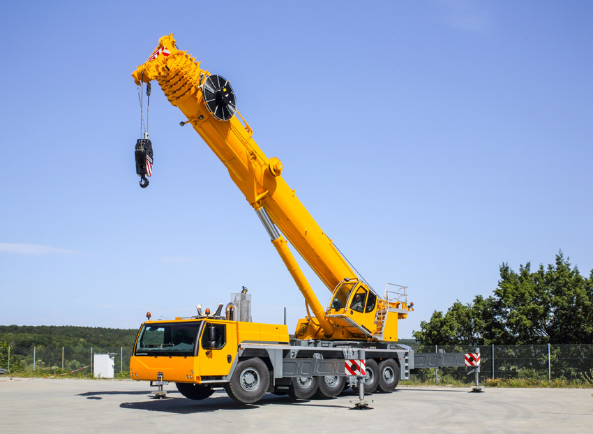Liebherr to show its new LTM 1160-5.2 five-axle Mobile Crane at