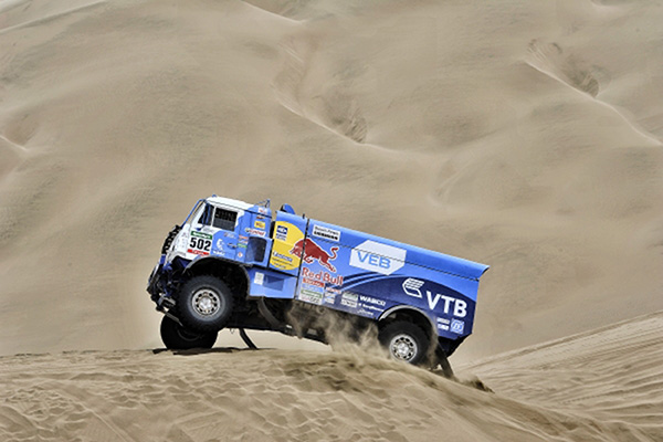Liebherr engines in Kamaz trucks impress in Dakar Rally