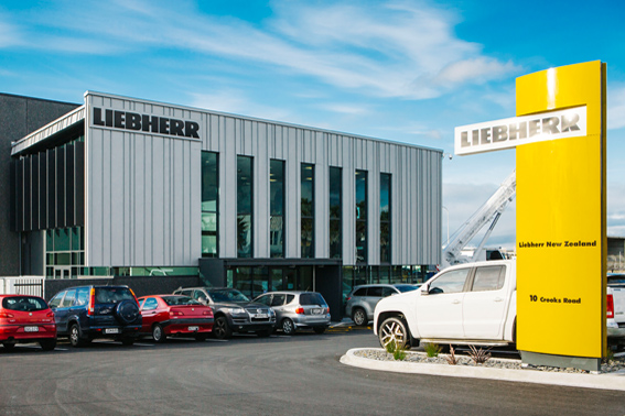 Liebherr opens new Sales and Service Centre near Auckland