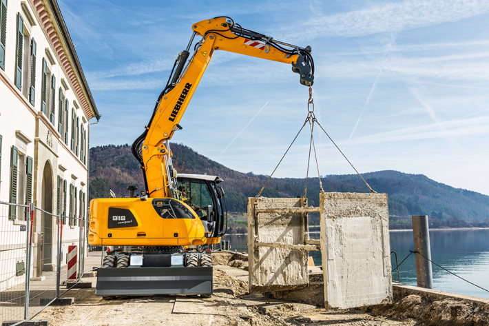 Erstmals mehr als 20 Liebherr-Baumaschinen auf der NordBau