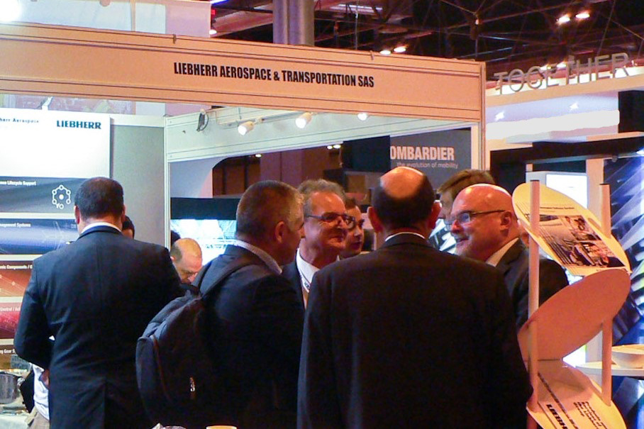 Liebherr-Aerospace at MRO Europe 2015