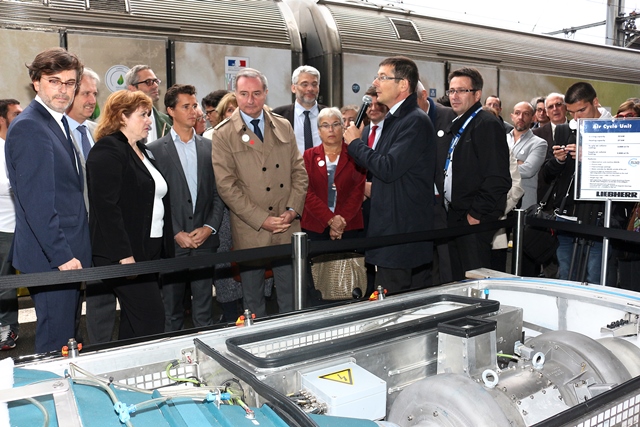 Liebherr Partners with SNCF in the “Train du Climat” Initiative