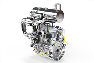 Liebherr SCRFilter: Exhaust gas aftertreatment system  for stage V