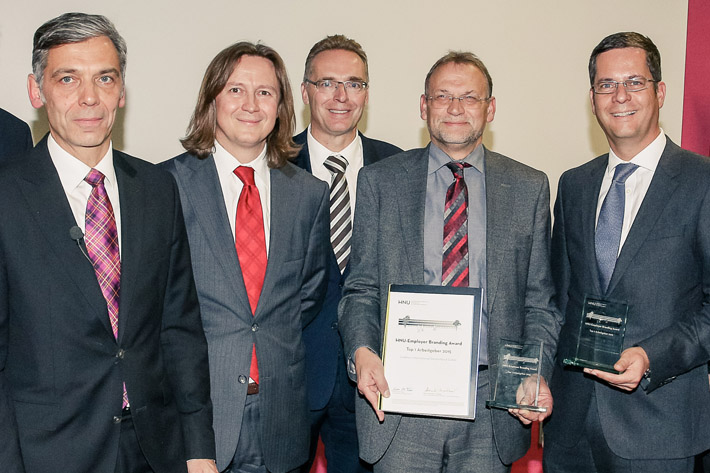 Liebherr zum dritten Mal Gewinner des „Employer Branding Awards“
