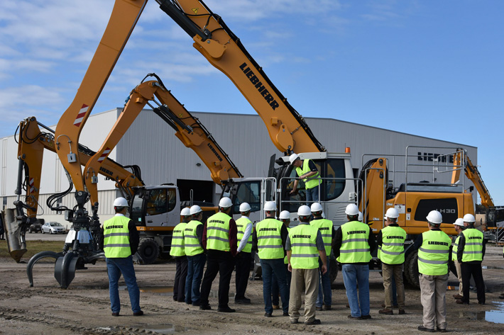 Liebherr Construction Equipment Co. hosts its 2015 Sales Seminar and Open House