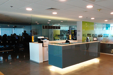 Liebherr inaugurates its new commercial offices in Chile