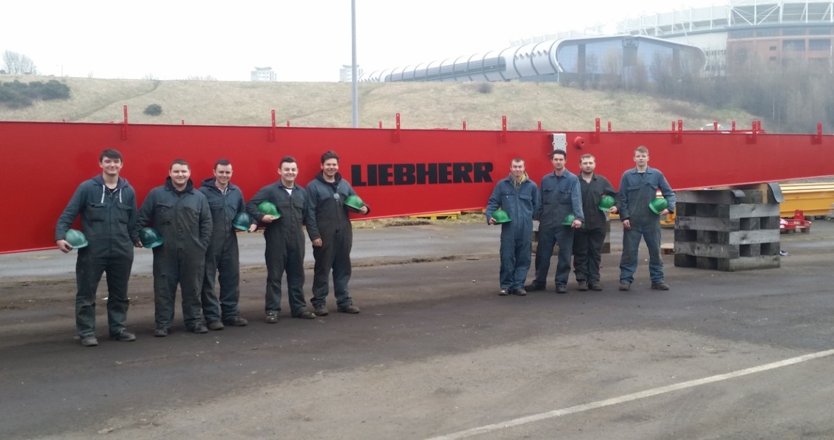 Liebherr apprentices participate in Brathay Apprentice Challenge