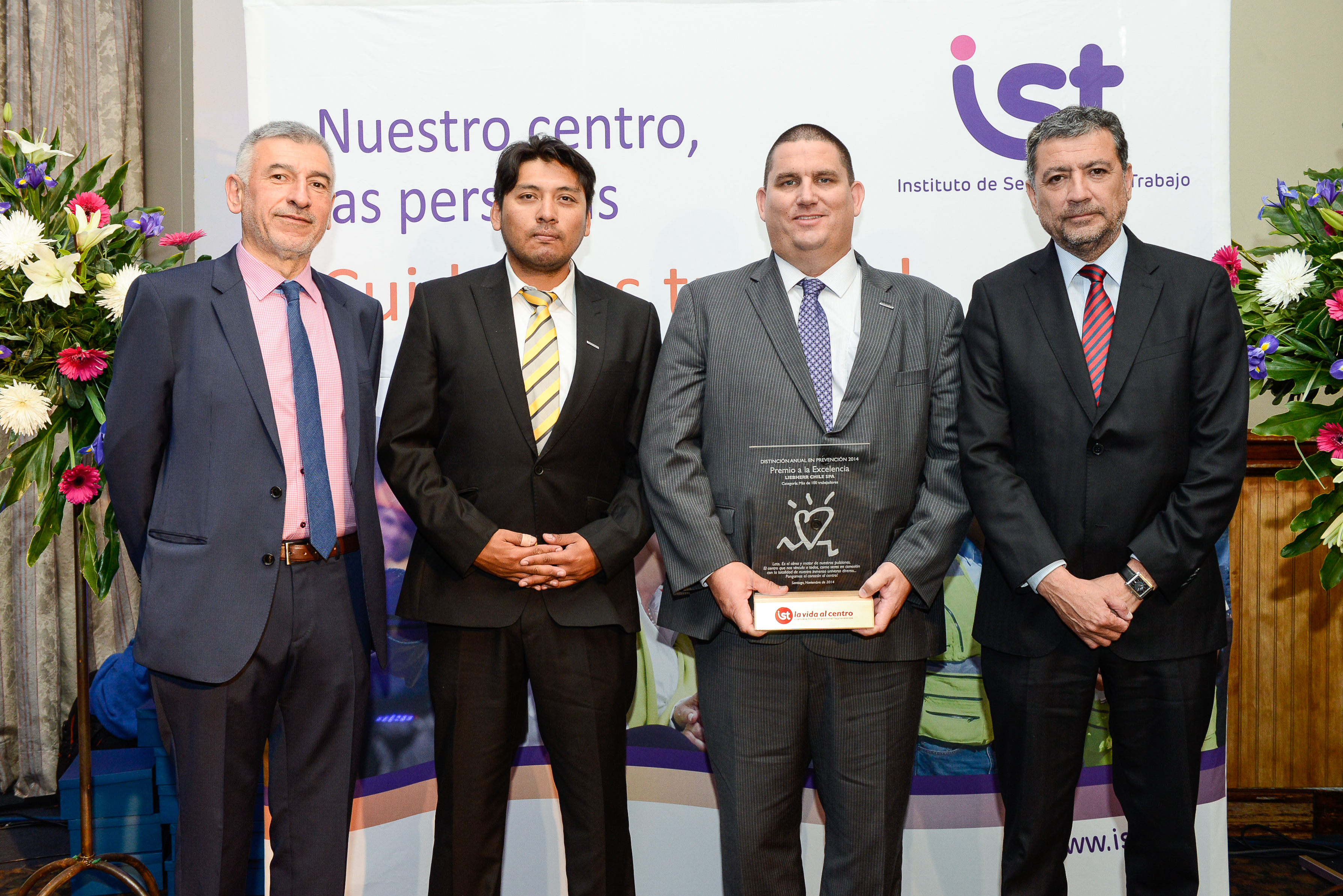 Liebherr Chile SpA receives the Safety Excellence Award