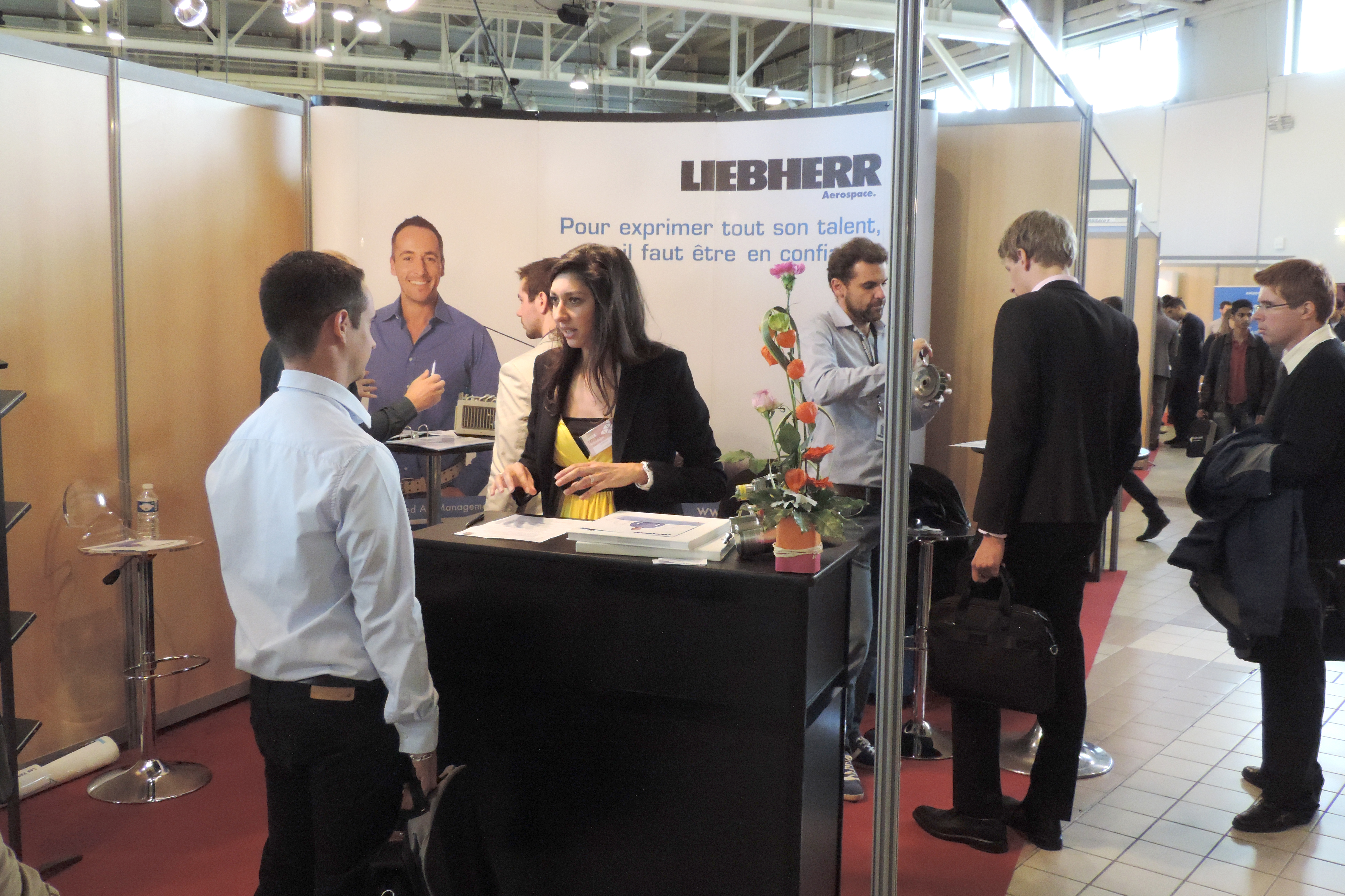 Rencontrez Liebherr-Aerospace au salon ENSAM