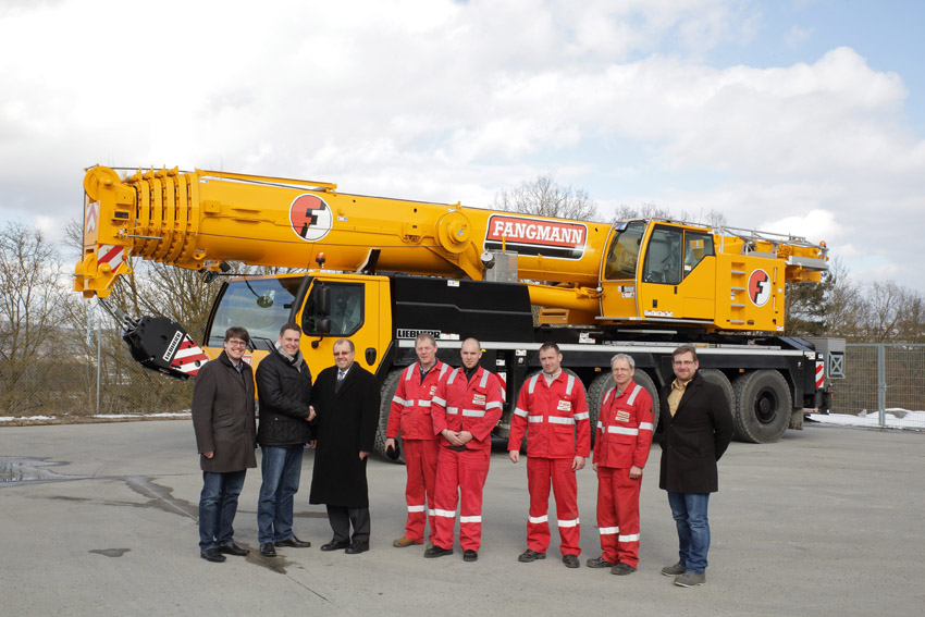 Fangmann adds Liebherr LTM 1130-5.1 mobile crane to its fleet