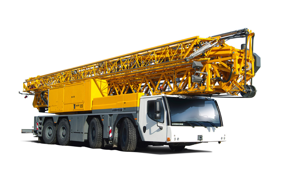 Liebherr MK 88 Plus mobile construction crane: the perfect option for more power