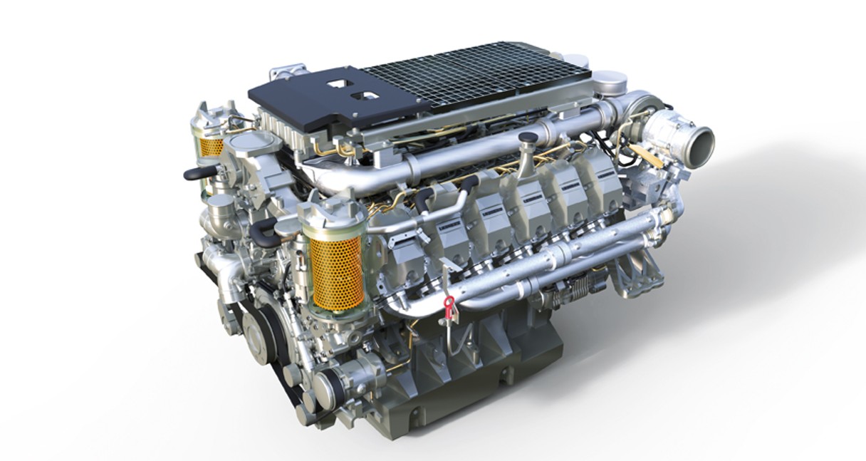 Una nueva generación de motores diésel para las grúas móviles portuarias de Liebherr