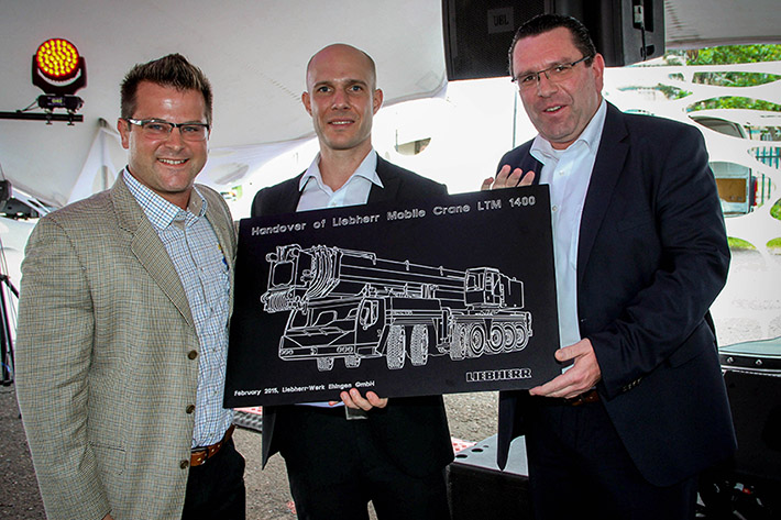 Elcon Crane Hire adds Liebherr LTM 1400-7.1 mobile crane to its fleet