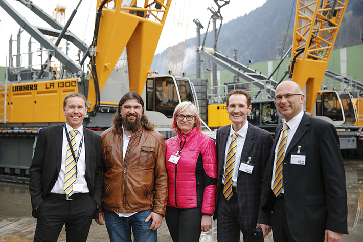Customer days of Liebherr Nenzing 2015: Viking Cranes choses two Liebherr crawler cranes