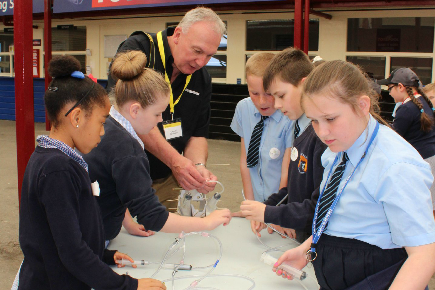 Liebherr Great Britain sponsored ‘My Future My Choice’ during ‘Vertikal Days’