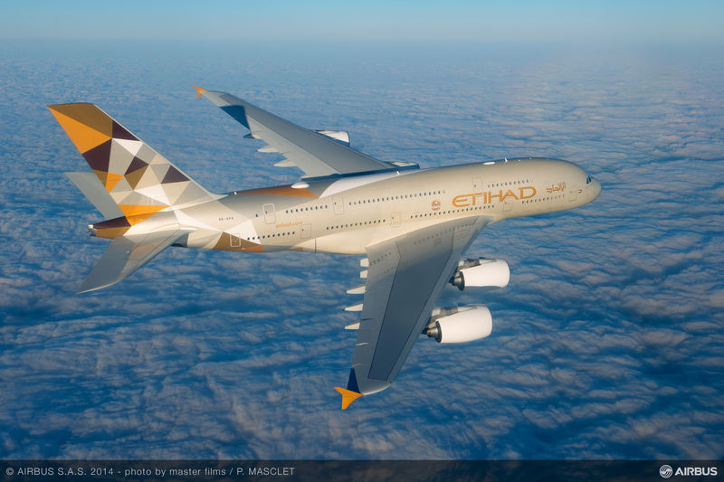 OEMServices* et Etihad Airways signent un accord pour la nouvelle flotte A380