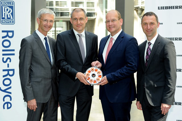 Liebherr-Aerospace and Rolls-Royce create power gearbox joint venture
