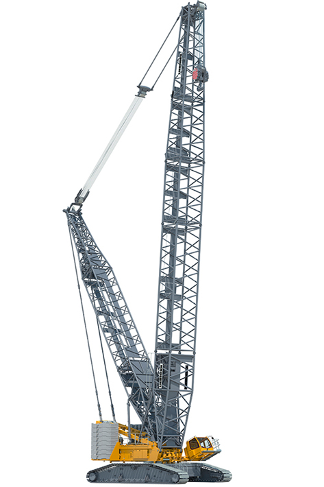 Liebherr presenta en las Jornadas del cliente la nueva grúa sobre orugas de 500 toneladas LR 1500