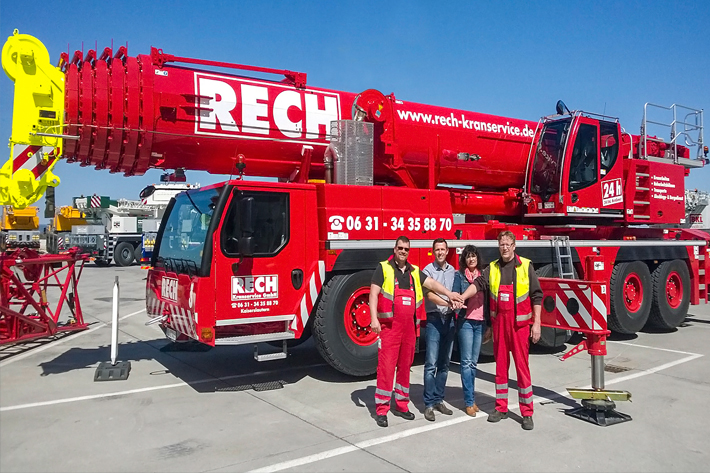 Rech Kranservice extends crane range with purchase of Liebherr LTM 1200-5.1 mobile crane with VarioBase®