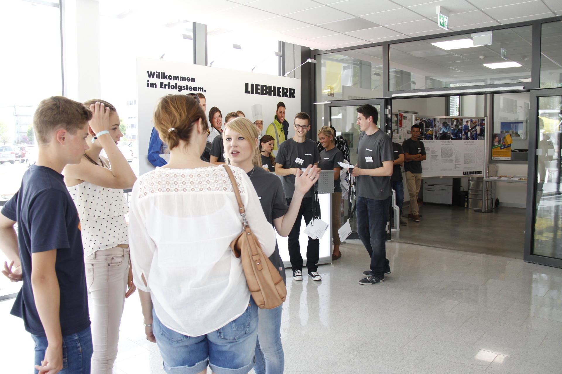 Berufsinformationstag bei Liebherr in Biberach